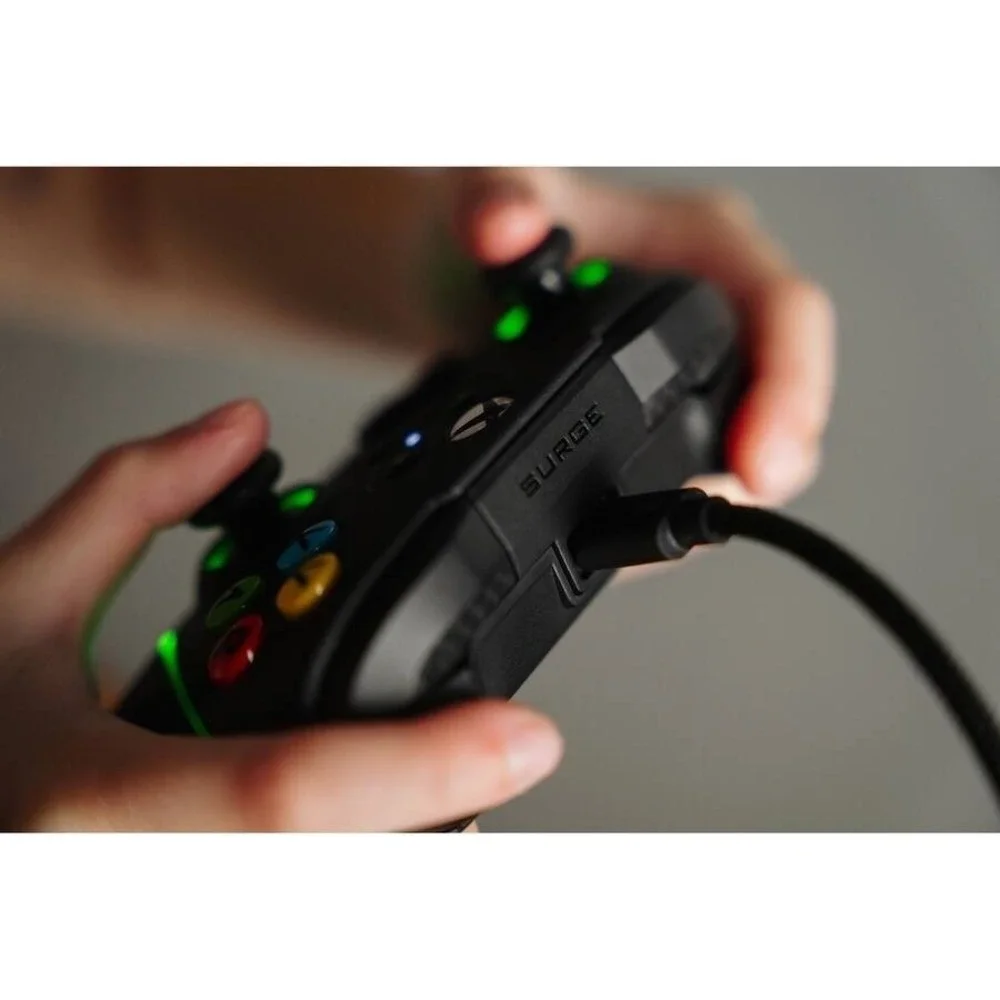 Xbox Accessory: Wired Controller - SURGE Microwatt Junior‎ Black